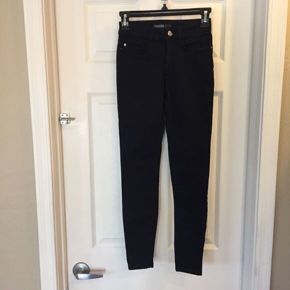 Zara Navy Skinny Jeans - Picture 1 of 6